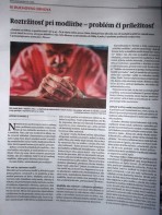 Roztržitosť pri modlitbe-problém či príležitosť